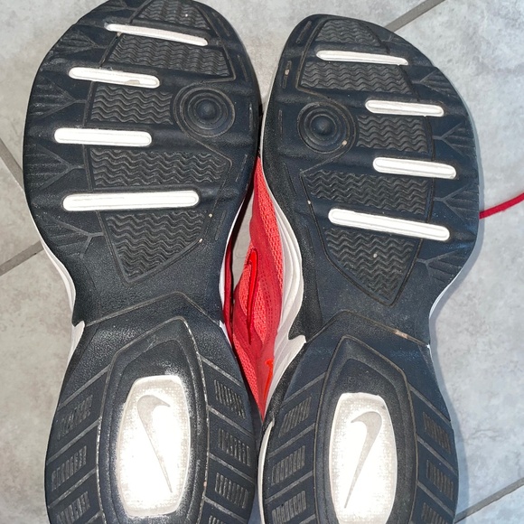 NIKE WMNS M2K Tekno Red Crimson  Suede Mesh Sneaker Size US 7.5 - Picture 8 of 11